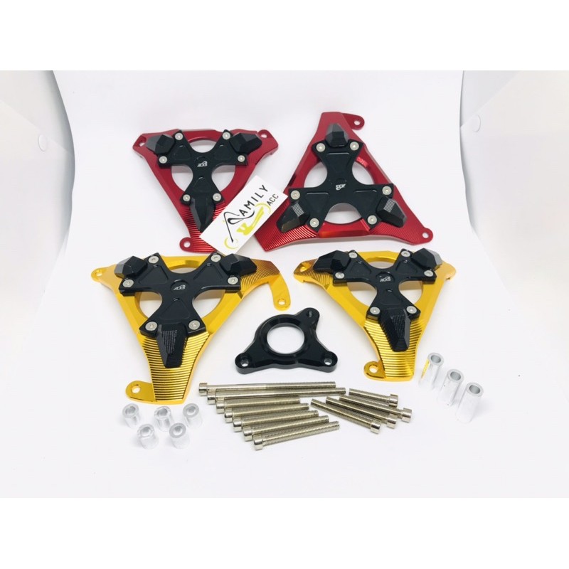 Cover engine - pelindung mesin blok mx king vixion nvl xabre byson r15