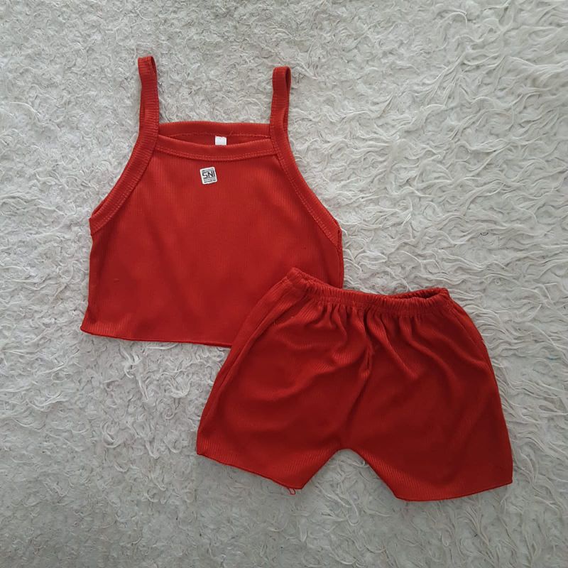 Setelan Bayi Kaos knit set