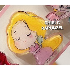 JEPIT RAMBUT CHIBI MOTIF PRINCESS / JEPITAN RAMBUT / AKSESORIS ANAK KOREA IMPORT /JEPIT PONI PRINCES