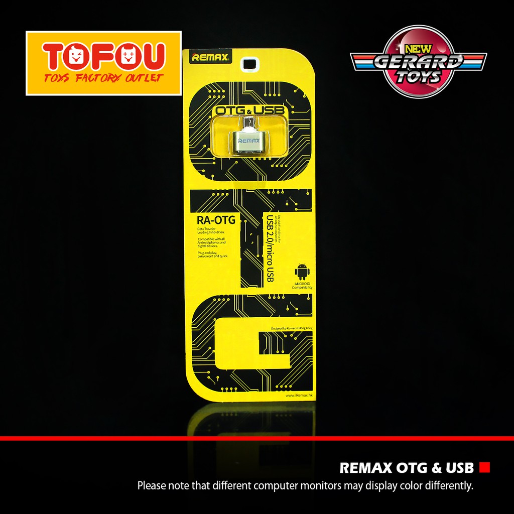 Remax Happy RA-OTG Mic-USB adapter Gold
