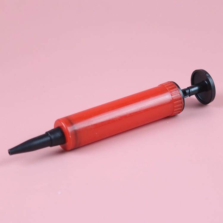 (COD)Pompa Balon Tangan Manual / Alat Pompa Tiup Angin Balloon Bola Pelampung Ban Renang / Portable Manual Hand Pump / Pompa Mini