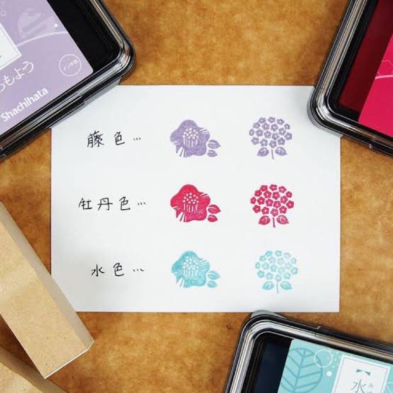 

Adn Shachihata Ink Pad Stamp / Tinta
