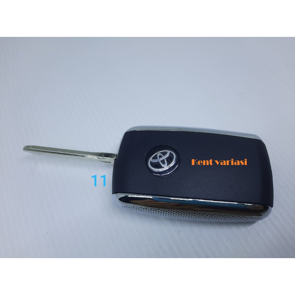 Casing Cover Kunci Lipat Flip Key Toyota Calya