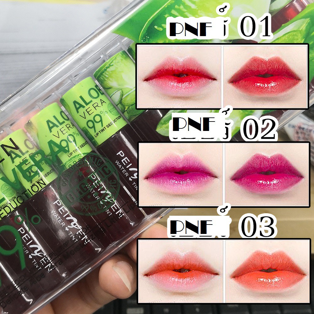 NEW LIPTINT PEIYEN PEINFEN ALOEVERA MOISTURIZING LITTLE LIPSTICK WATER LIP TINT ALOE VERA