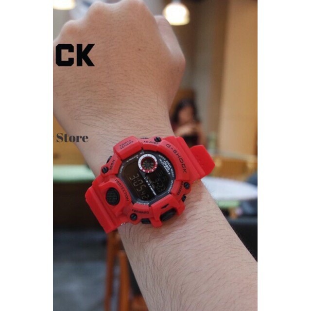 TERLAKU JAM TANGAN G SHOCK RANGEMAN 9400 MERAH