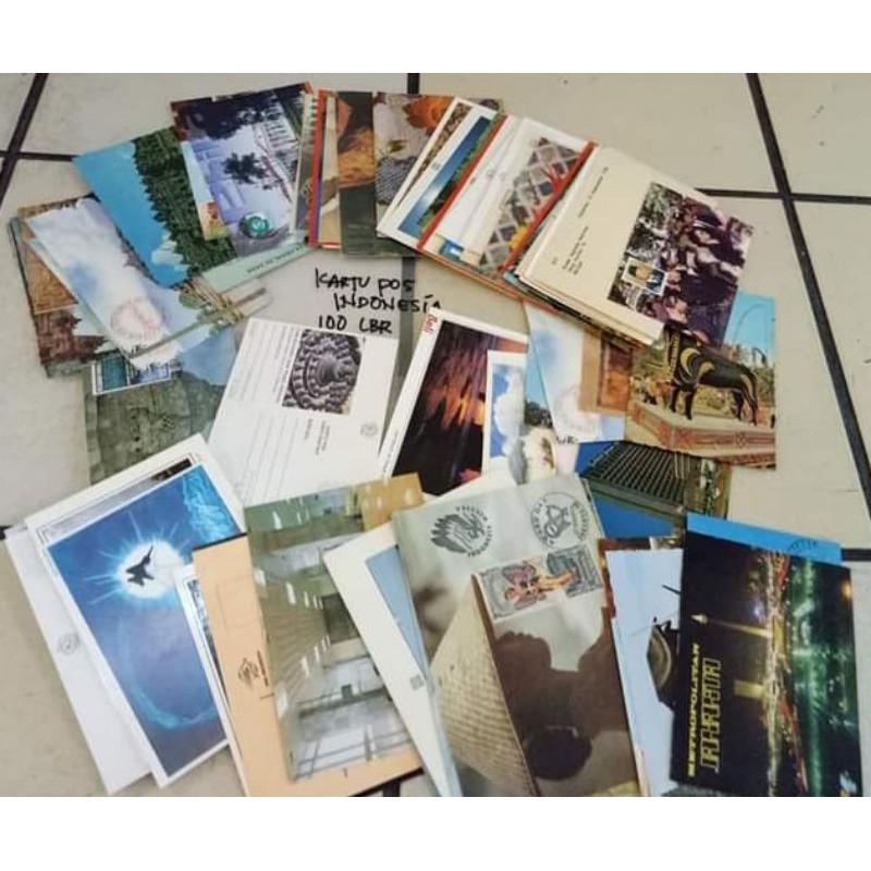 

KOLEKSI KARTU POS/POSTCARD LAMA INDONESIA