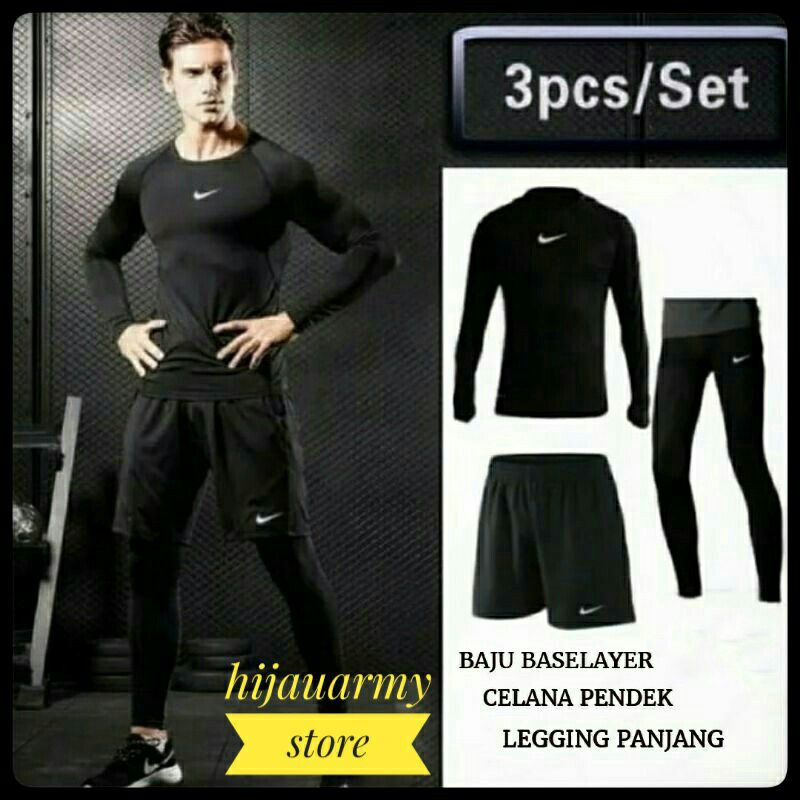 PAKET HEMAT  BASELAYER BASLAYER ( ISI 3 MACAM) BASLAYER TERMURAH KOLOR + KOLOR + BSALYER TH