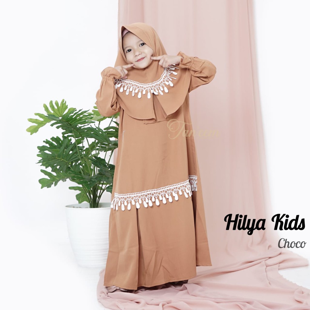 Gamis Anak Hilya Kids by Taneem Muslim Dress