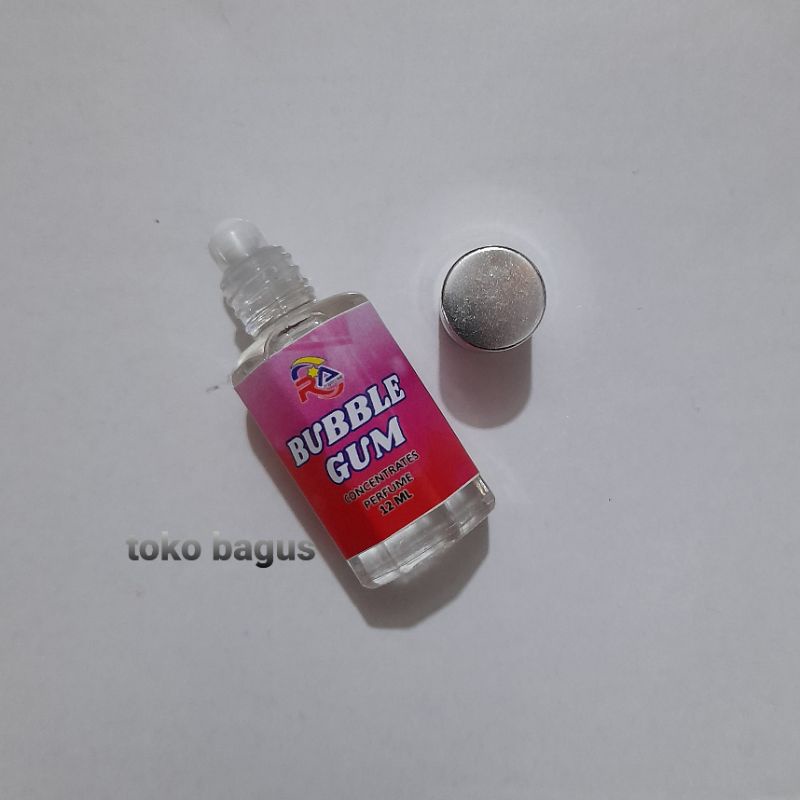 

minyak wangi buble gum / permen karet 12 ml tanpa alkohol