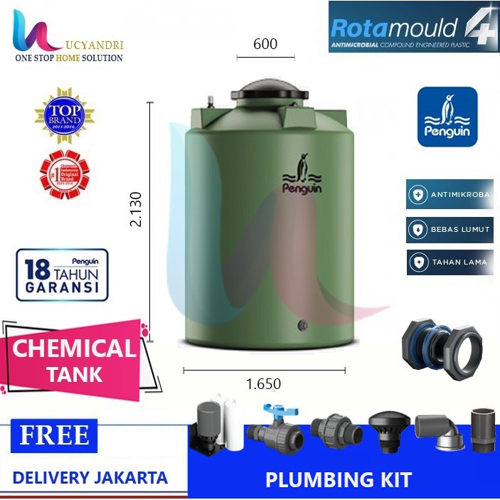 Tangki Air Penguin TB 400 Kimia Chemical Tandon Toren