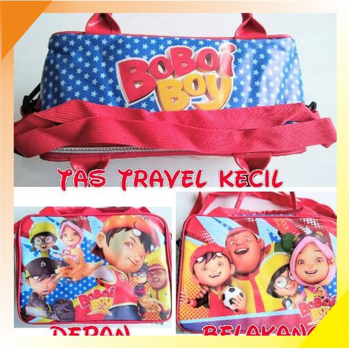 Travel Bag Selempang Kecil Lunch Bag Tas Bekal Anak Boboiboy SH397