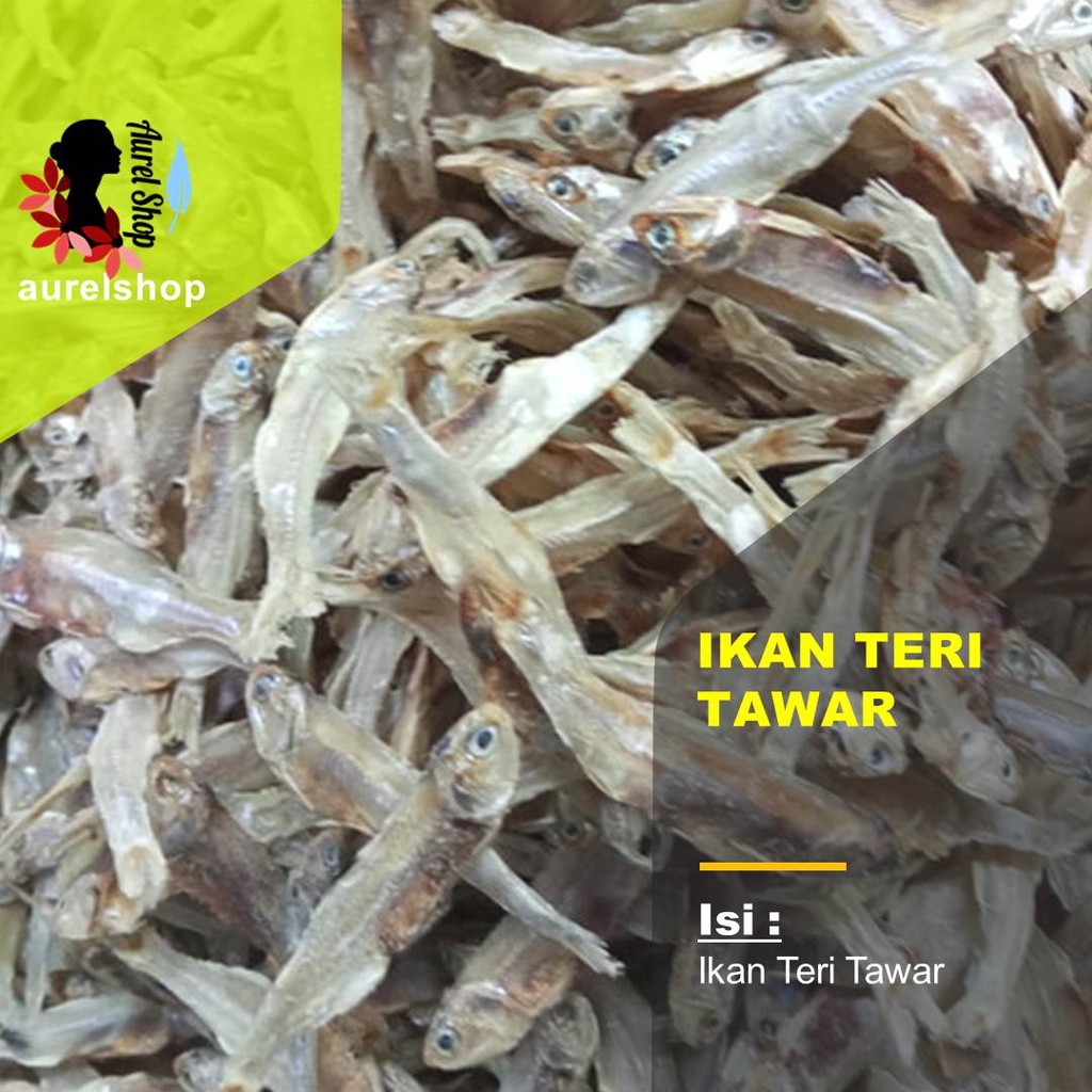 

250 gram Ikan Teri Tawar Besar