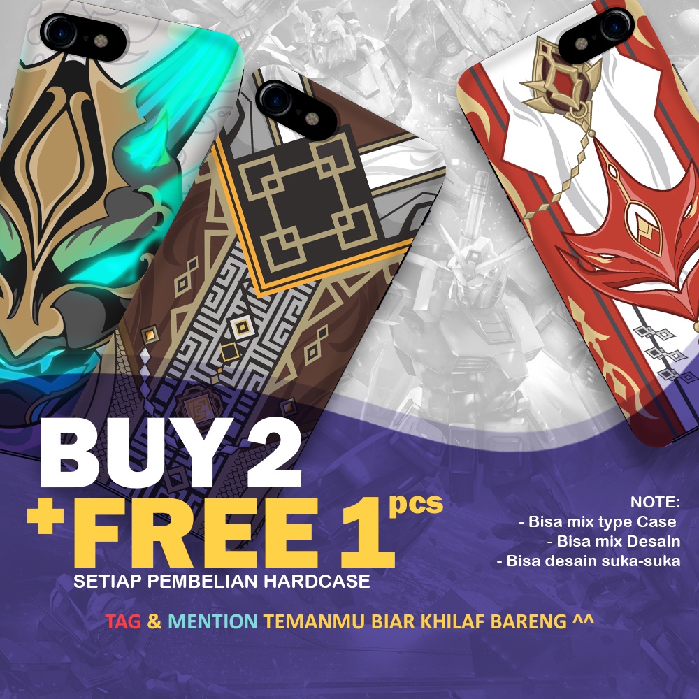 Phone case Genshin  Impact Case HP Genshin Impact Hardcase Genshin impact Custom case Genshin Impact