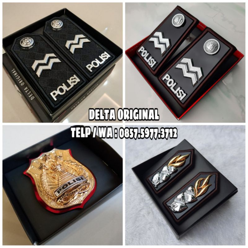 Set Pangkat Pdh & Pdu Aiptu Polri