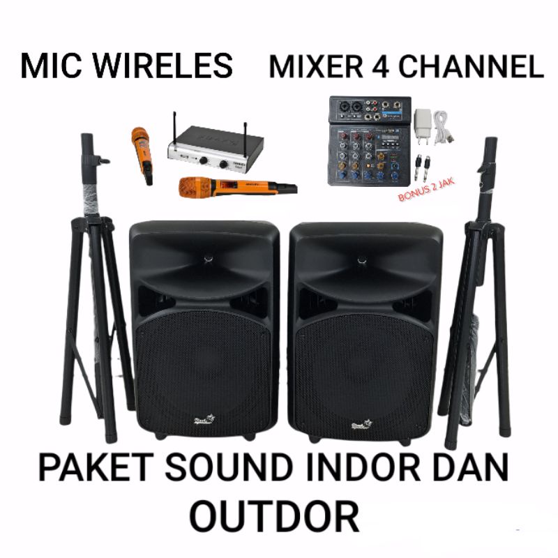 PAKET SOUND SYSTEM BEST QUALITY