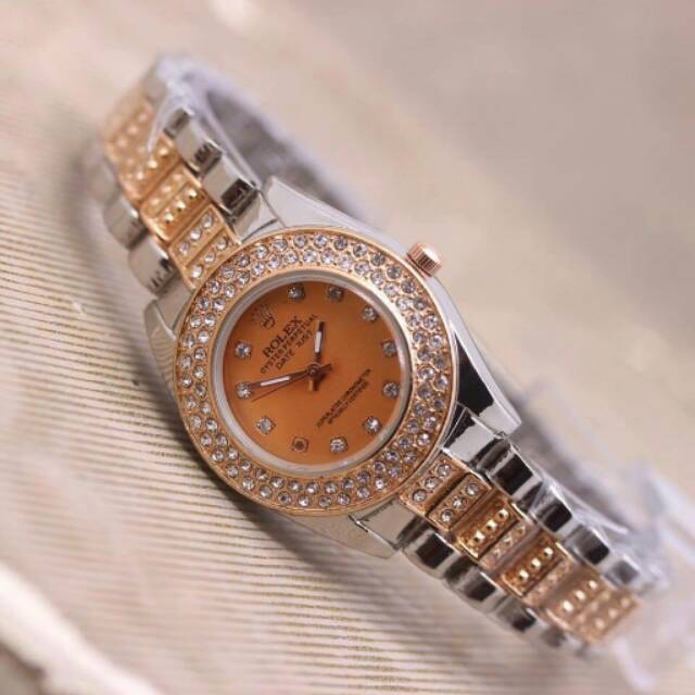JAM TANGAN CEWEK ROLEX PREMIUM DIAMOND