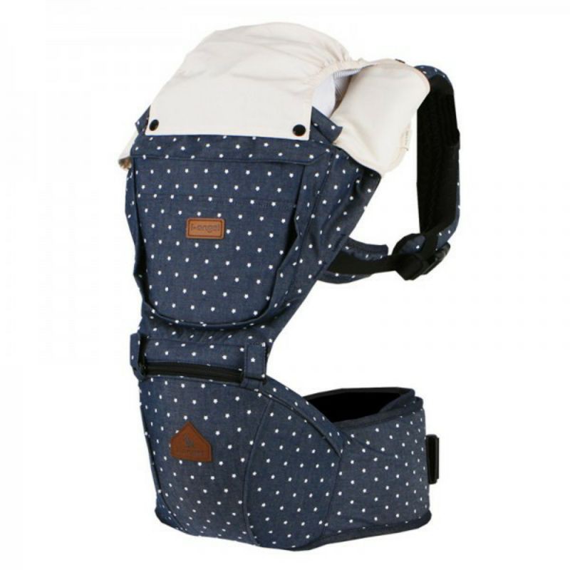 i-Angel Denim Hip Seat Carrier (Gendongan Pinggul Bayi)