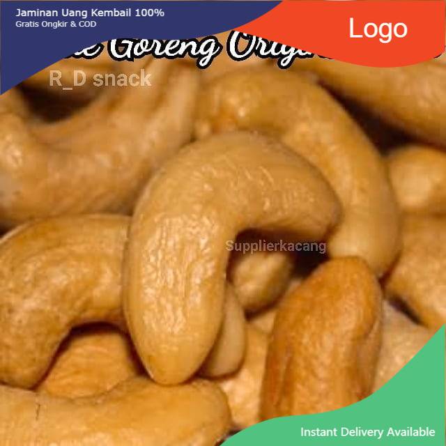 

Makanan Ringan Snacks 500gram Mede GORENG Original Asin - kacang mete - kacang monyet setengah kilo Terima kasih