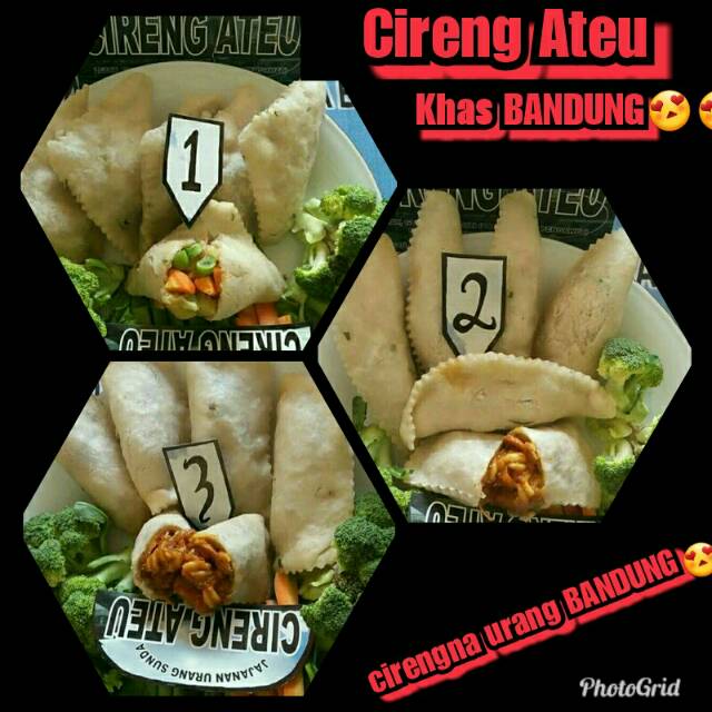 

Cireng ateu khas bandung