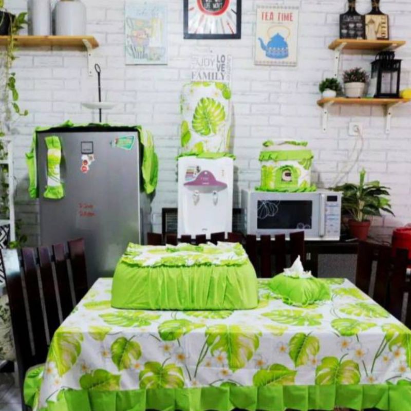 taplak meja makan panjang 2 meter lebar 1.5