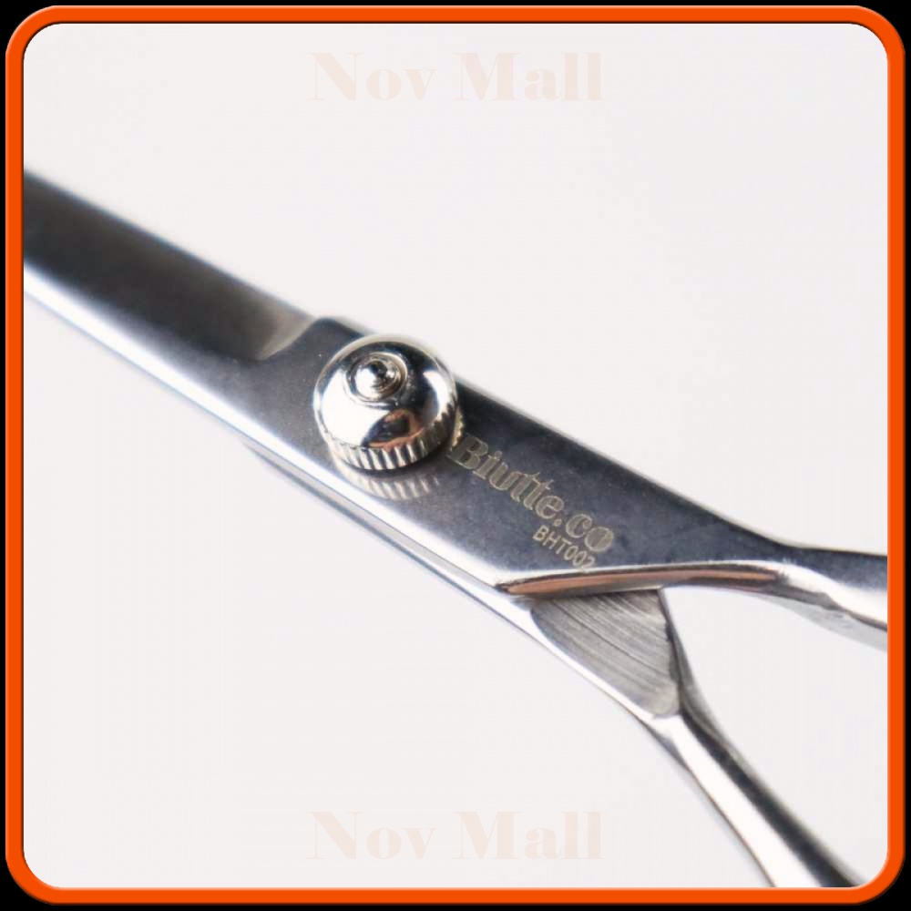 Gunting Rambut Full Stainless Steel Model Flat Cut - KH370