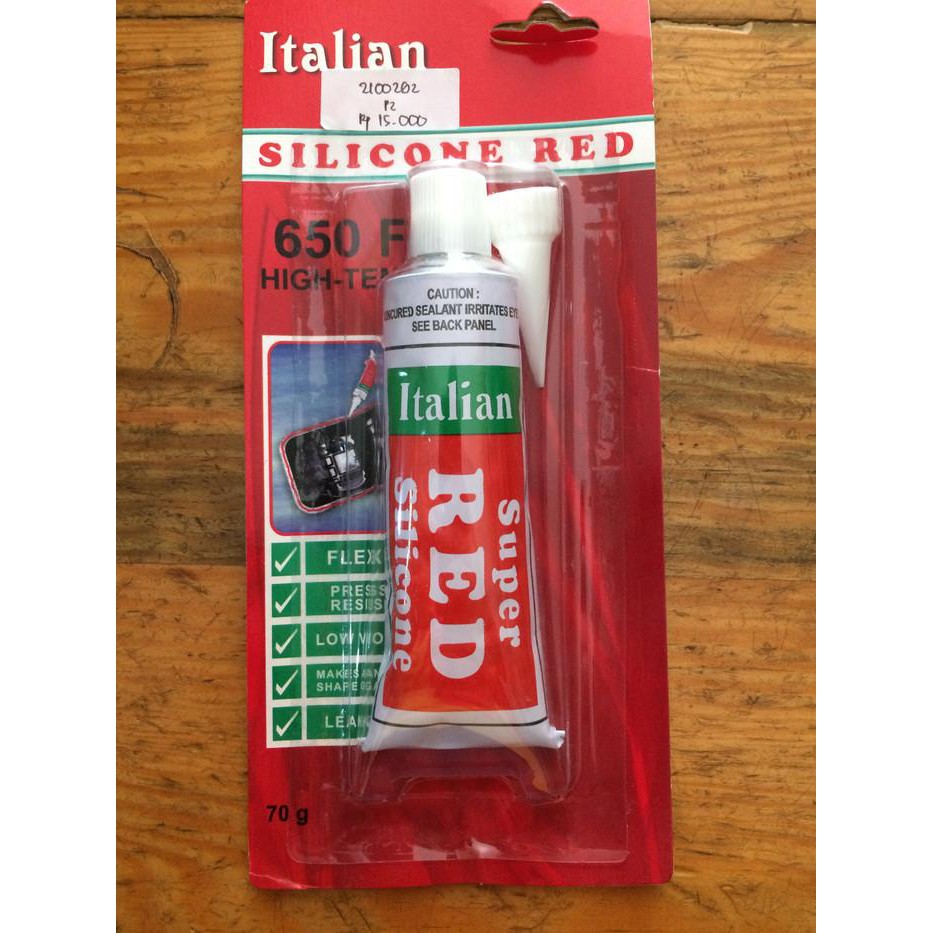 

LEM SUPER RED SILICONE last stok