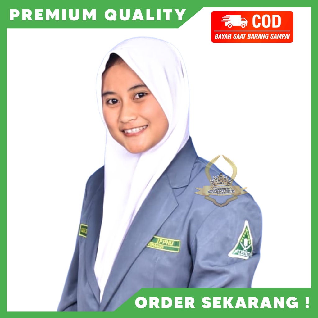 Jas IPNU Bordir Nama Bordir Logo Dan Nama - Jas IPPNU - Jas IPNU - Jas IPNU Bordir Nama Bordir Logo 