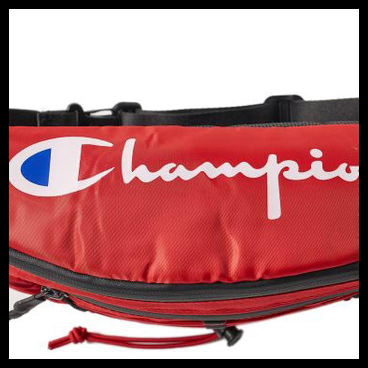 champion waist bag red