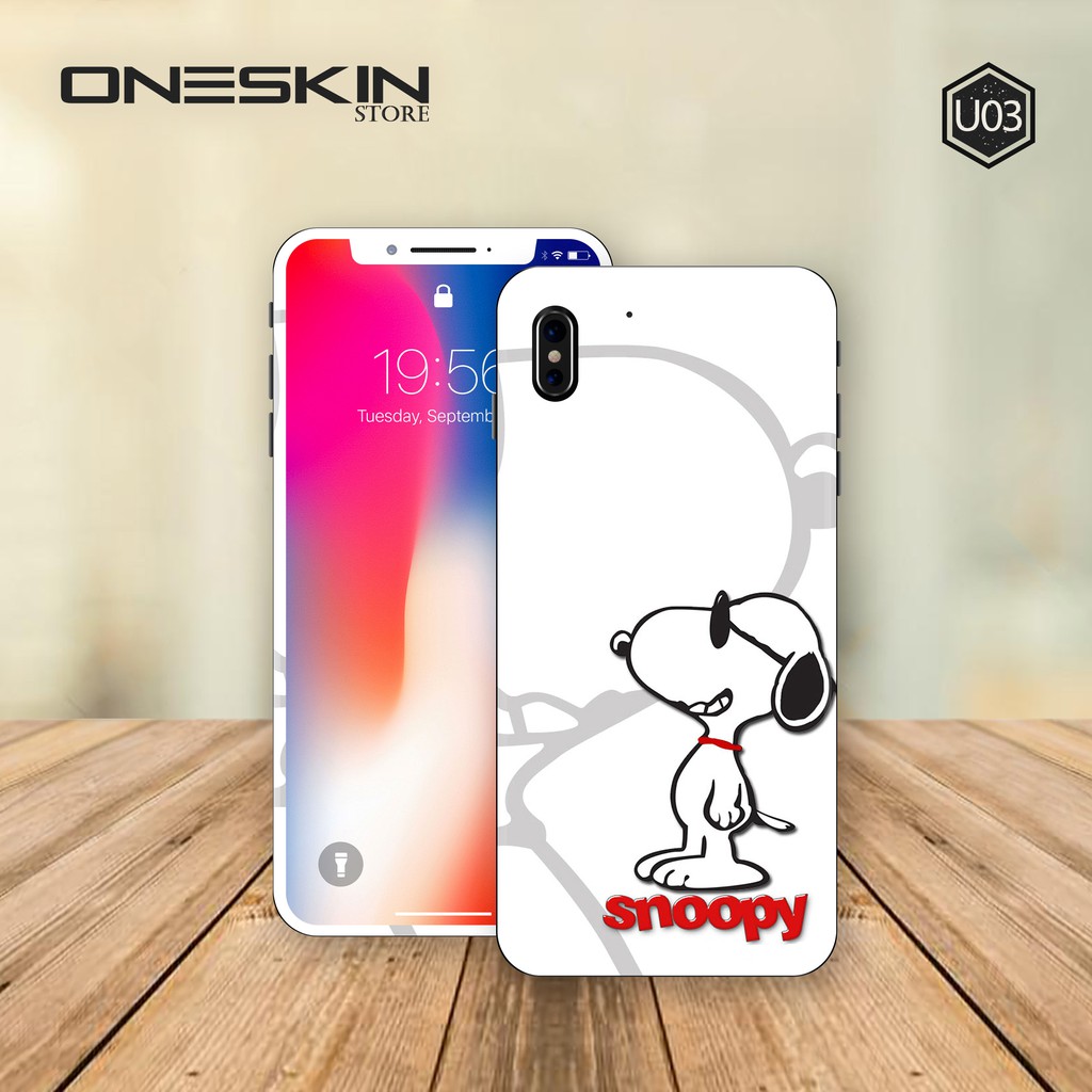 Garskin Hp-Skin Handphone-Garskin Fullset Iphone-All Brands-Snoopy