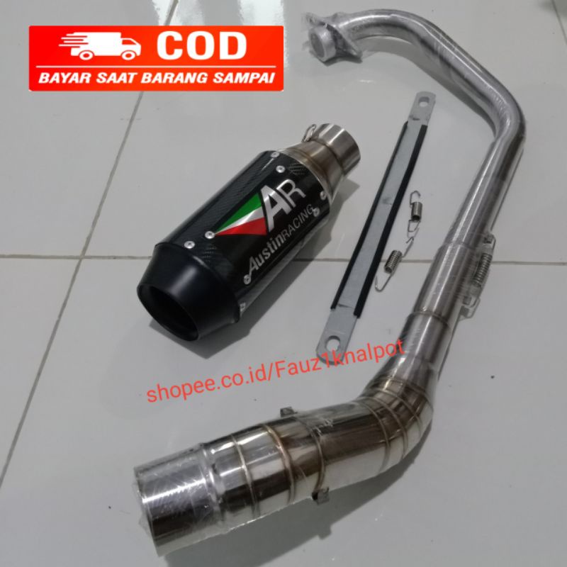 Knalpot Austin racing Satria,Fu,Vixion CBR 150R tiger