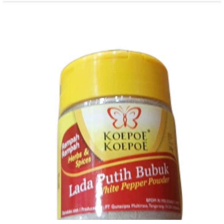 

Koepoe Koepoe Lada Putih Bubuk 38gr