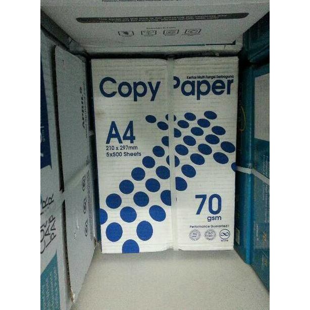 

kertas HVS A4 70 gram COPY PAPER berat real