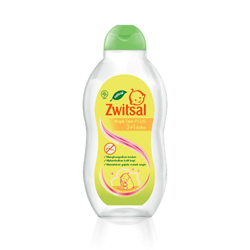 Zwitsal Minyak Telon Plus 3+1 100ml