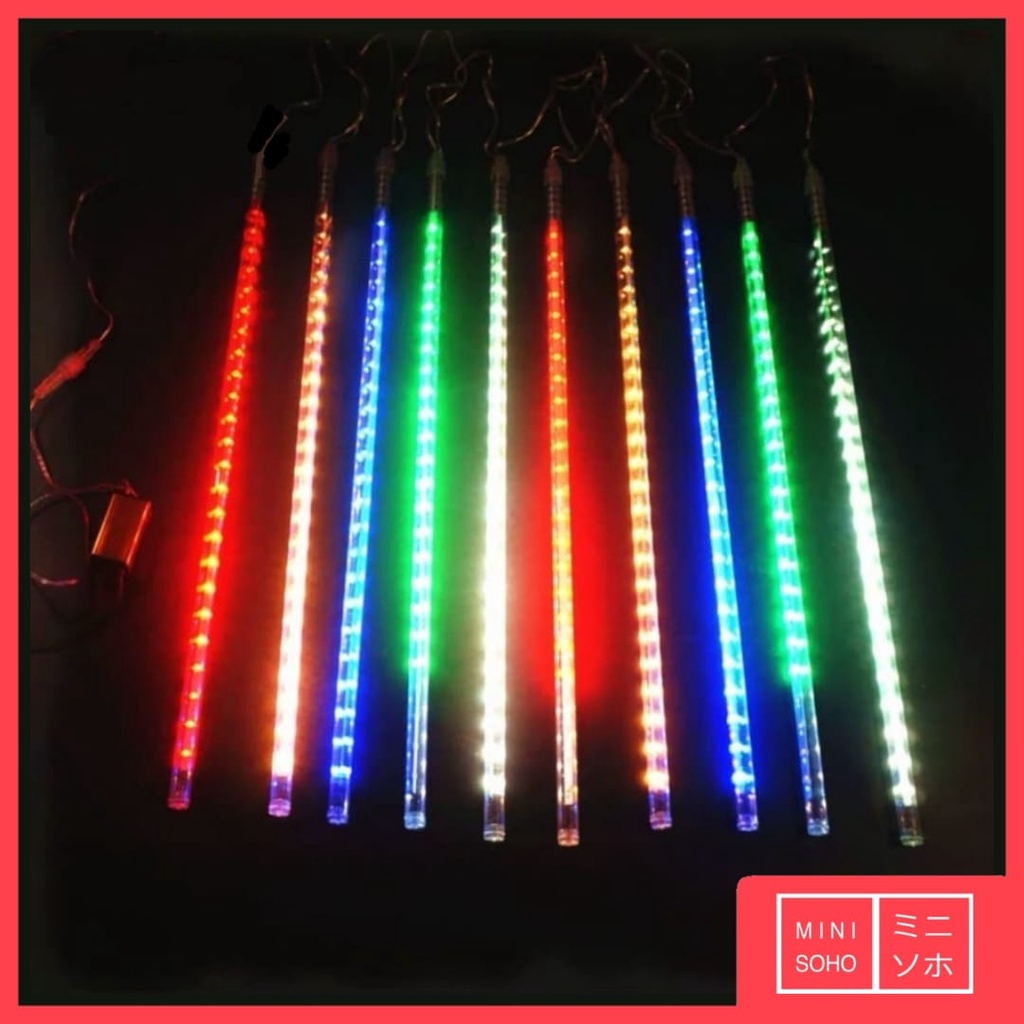 Lampu Hias Motif Meteor 10W Watt Light Lamp Party Pesta Hari Raya Natal