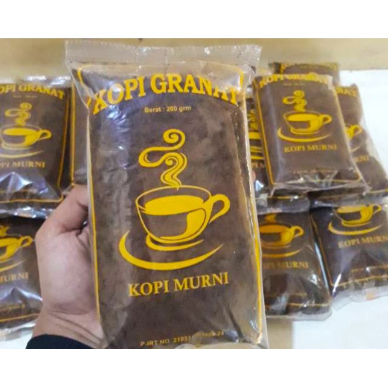 

Kopi Granat, Kopi Santri, Kopi Sarang, kopi murni Lelet