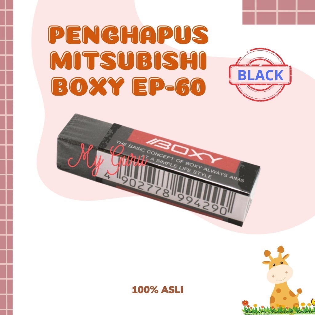 

[PCS] ERASER / PENGHAPUS MITSUBISHI BOXY EP-60