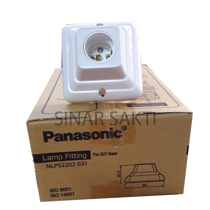 Panasonic Fitting Lampu NLP52202 Fitting Lampu Kotak Panasonic