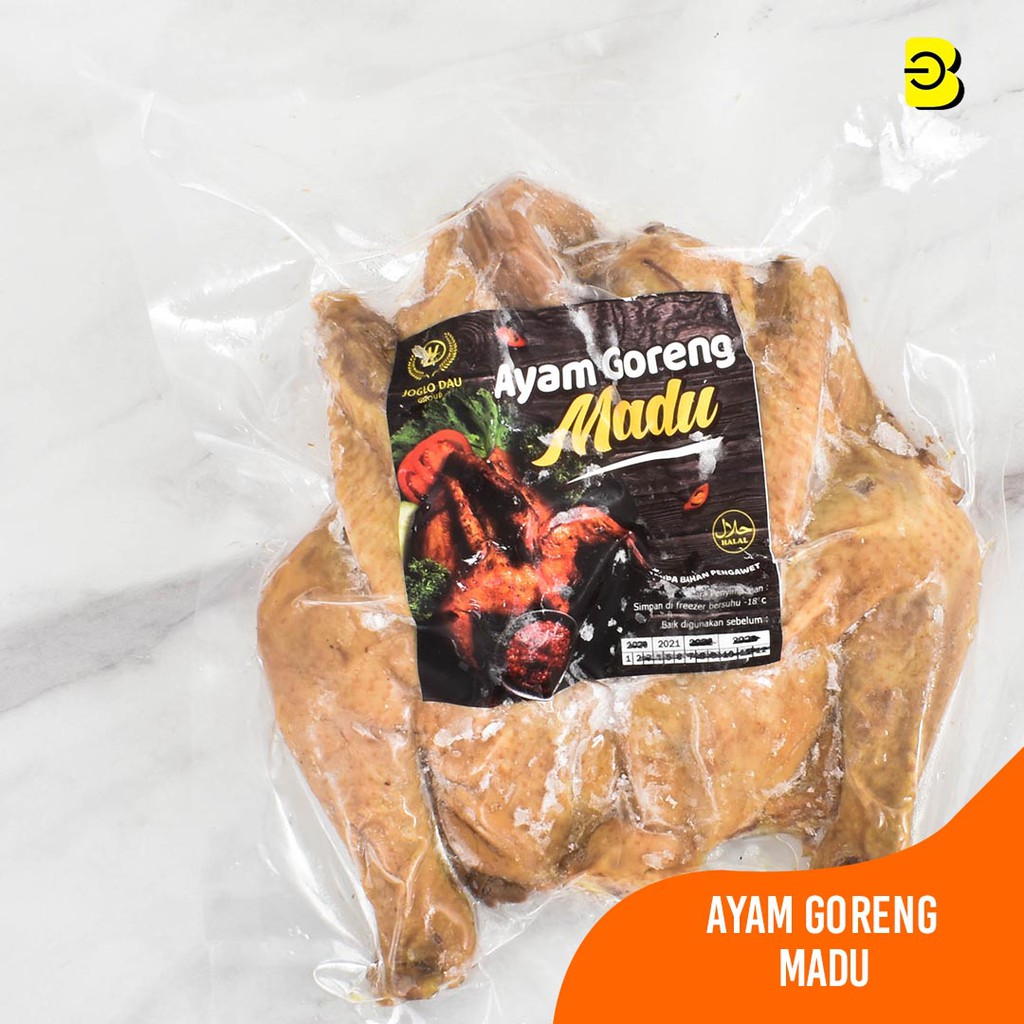 

AYAM GORENG MADU JOGLO FROZEN BANDUNG | AYAM JOGLO PLUS BUMBU BELIDIKITA | AYAM MADU SEGAR BANDUNG