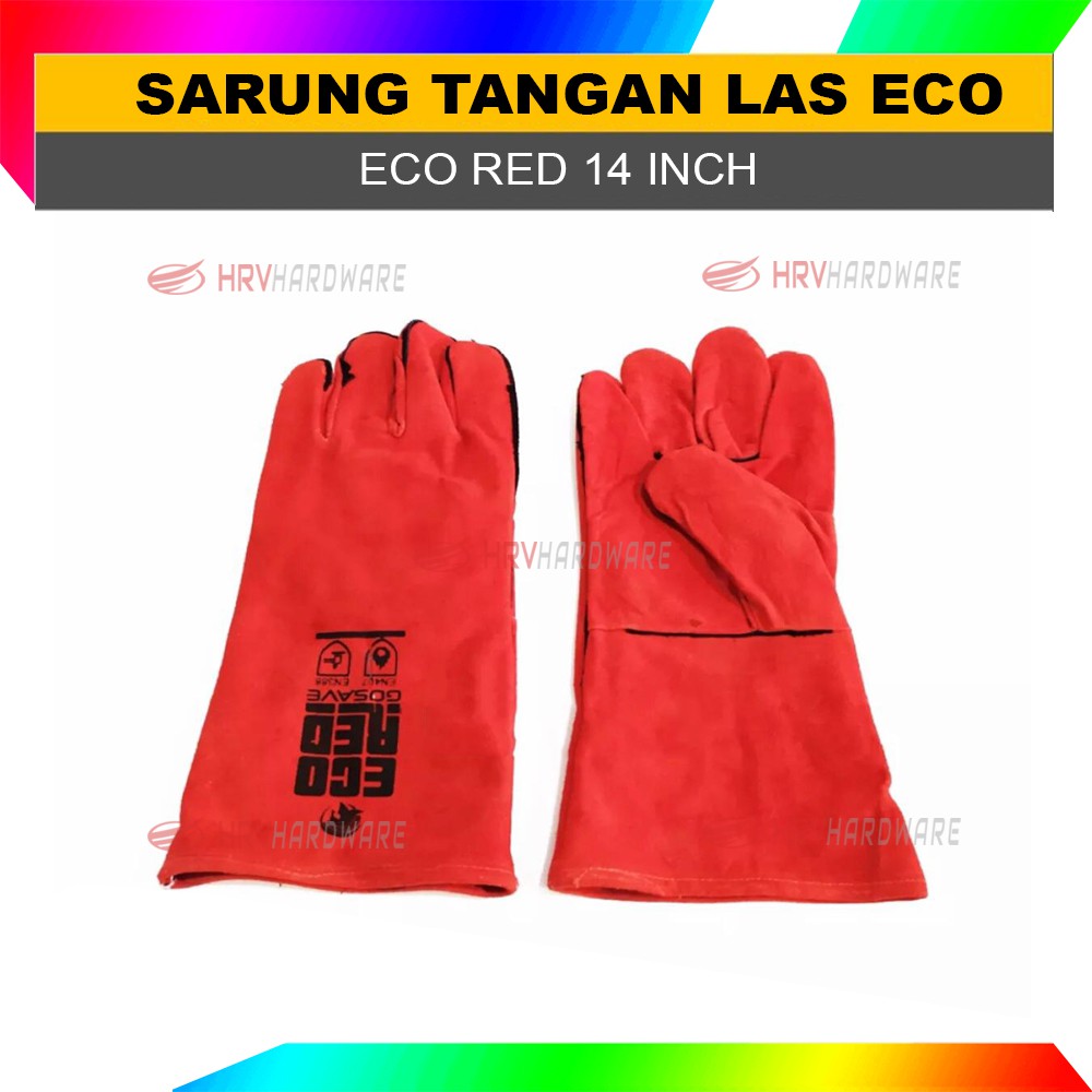 SARUNG TANGAN KULIT KERJA LAS SAFETY GLOVE GOSAVE