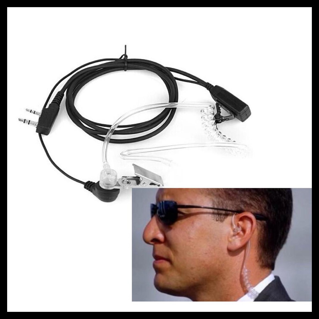 BAYAR DITEMPAT Earphone HT / walkie talkie Bodyguard / FBI / Tentara / wartawan PROMO