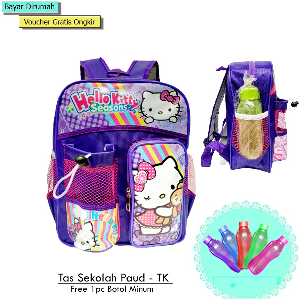 FRN - Tas Ransel Anak Aneka Karakter Bag Backpack Mini Kids Motif Cartoon Cute Import Murah-K1TTY