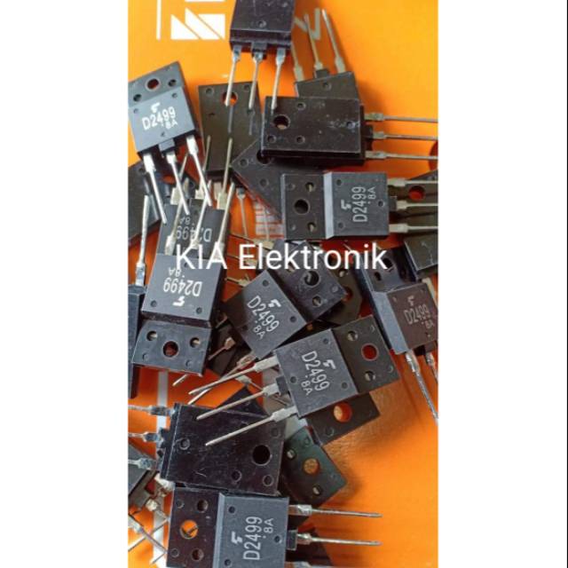 Transistor TR Horizontal D2499 Toshiba
