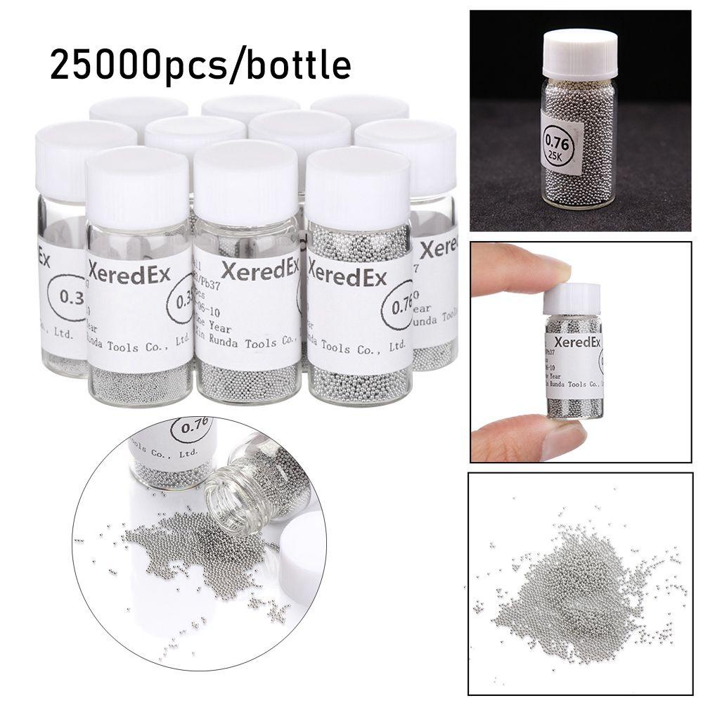 Suyo 25000 Pcs/Botol Reballing Bola Penjualan Panas Las Flux Solder Alat Aksesoris Memimpin Untuk ICchip