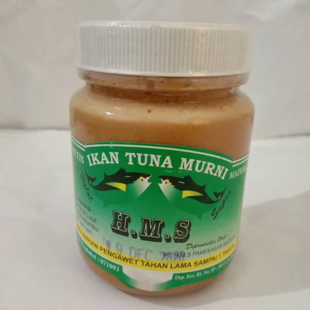 

PETIS MADURA HMS (Ikan Tuna Murni) 1dus
