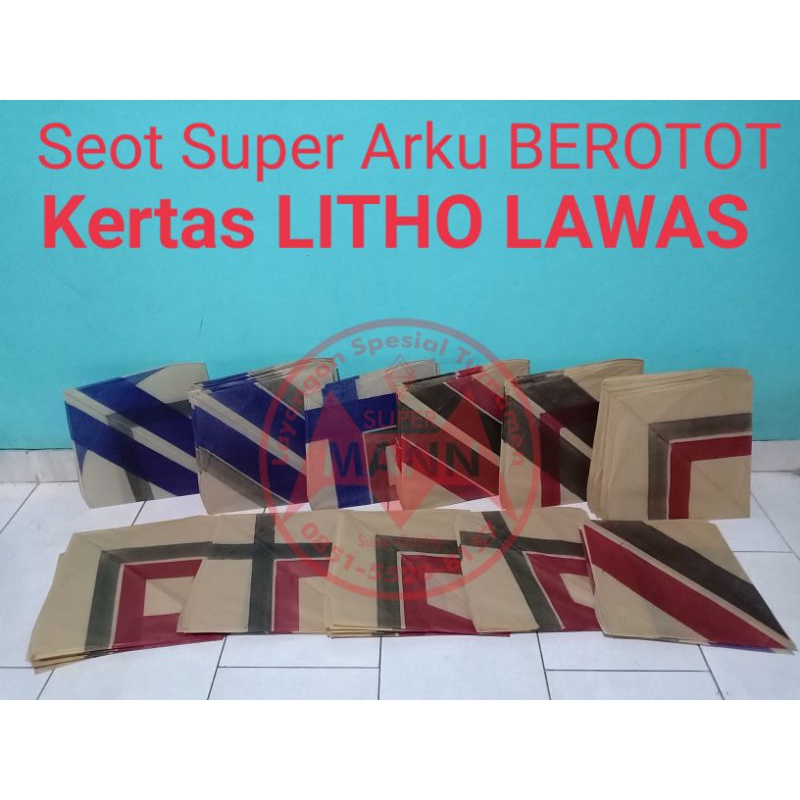 Layangan Seot Super Kertas LITHO Lawas Arku BEROTOT / Layangan Seot Super Nyeret Abis Spesial Turnam