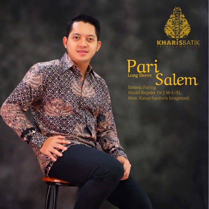 PARI SALEM Batik Modern Full Furing Katun Halus Size S-XXXL High Quality