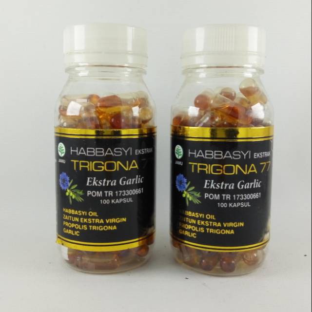 Habbasyi Extra Trigona 77 minyak habbatusauda garlic Propolis Isi 100