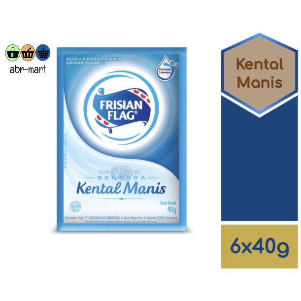 

FRISIAN FLAG SUSU BENDERA SACHET [ 1 PAK ISI 6 SACHET ]