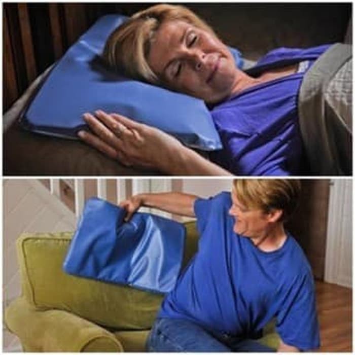 Bantal Air Gel Dingin Penurun Panas Demam Kepala Sejuk Chillow Pillow Pad Anti Panas Keringat