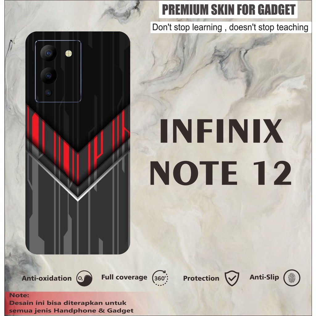GARSKIN HANDPHONE INFINIX NOTE 12 PREMIUM BUY 1 GET 2 PCSGARSKIN HANDPHONE INFINIX NOTE 12 PREMIUM B